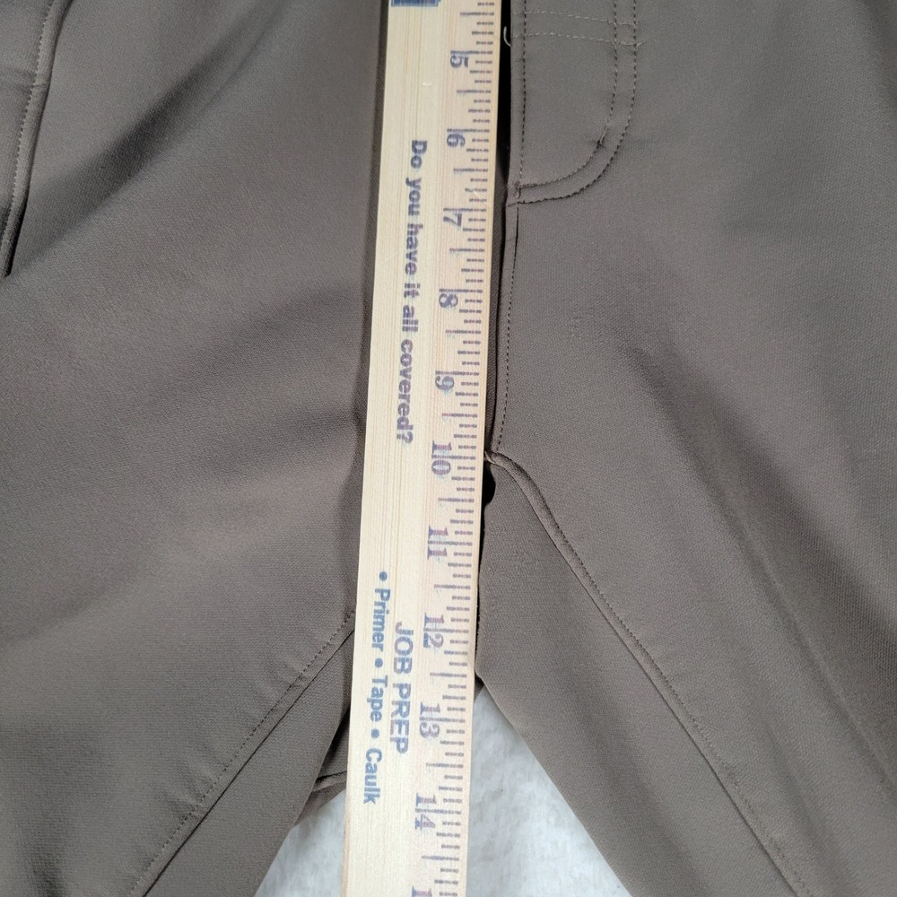 Columbia Titanium Softshell Pants Men 32x30 Brown OmniShield Fleece Lined Hiking - Picture 7 of 16